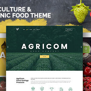 Agricom – Agriculture & Organic Food HTML Template Pack