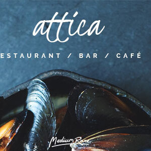 Attica – Restaurant Template with Page Builder