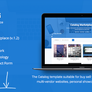 Catalog | Buy Sell / Marketplace Responsive Site Template