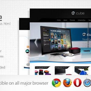Cube – Retail and Business Template