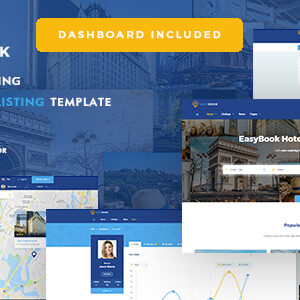 Easybook – Hotel Booking Directory Listing Template