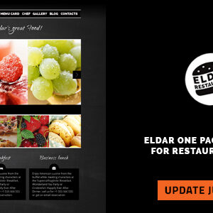 Eldar – Elegant Retina Restaurant & Cafe Template