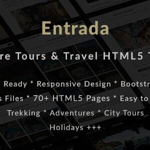 Entrada | Tour Travel Booking HTML Template