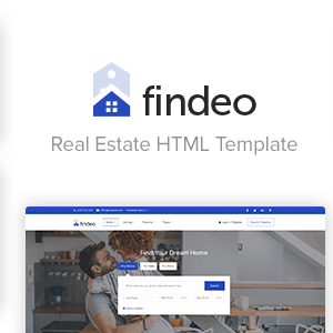 Findeo – Real Estate HTML Template