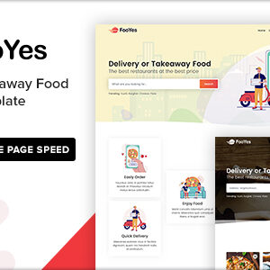 FooYes – Delivery or Takeaway Food Site Template