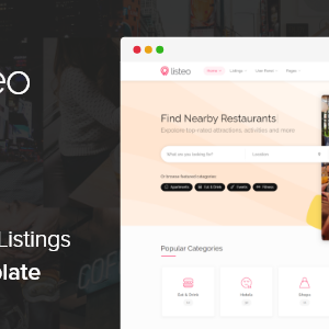 Listeo – Directory & Listings HTML Template
