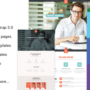 Mixer – Multipurpose HTML Template