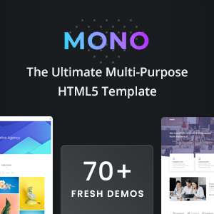 Mono – Multi-Purpose HTML5 Template