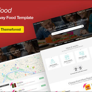 QuickFood – Delivery or Takeaway Food Template