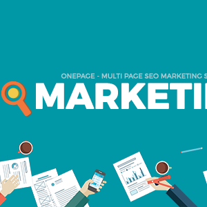 SEOMarkt | Responsive Flat SEO Marketing Onepage Multipage Site Template