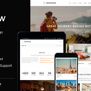 Sparrow – Responsive Travel Online Booking Template